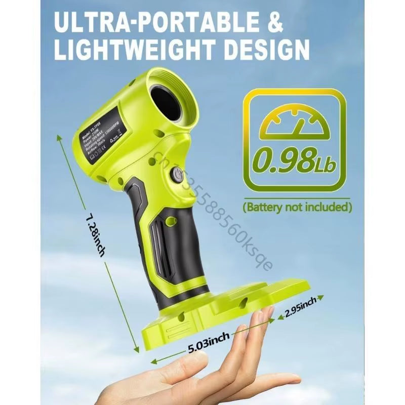 Leaf Blower, Electric Cordless Leaf Blower Leaf Blowers for Blowing Leaf, Patio Cleaning, Lawn Care E56E